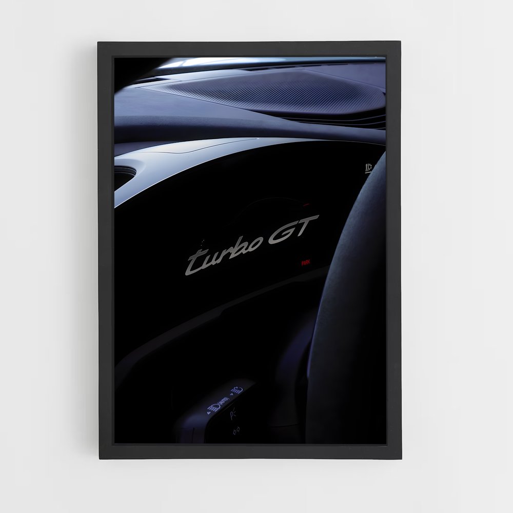 Poster Turbo Dash – affiche Porsche (vue 2)